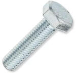  Hatlapfejű tövigmenetes csavar DIN 933 / ISO 4017 M5x20 5.8 Vz (00933005002005801000)