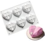 Cakesicq Szilikon szív forma, 6, 5 cm - Cakesicq (ilcCQMS.0097S)