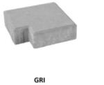 Elpreco Pavaj Mozaic Gri 20x20x6 cm (ELP-C10122066215)