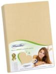 Bellatex Cearşaf Jersey Kamilka, bej, bej, 90 x 200 cm