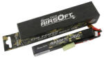 Gens ace 25C 1400mAh 2S1P 7.4V Airsoft Gun Lipo akkumulátor mini Tamiya dugóval (GEA14002S25T)