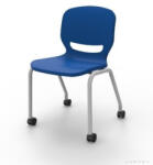 Nautilus Furniture Fémlábas, kerekes ergonómikus szék, 6-os méret (NF-SH4R-06)