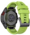 GIGAPACK GP-149224 Garmin Epix Pro (Gen2) 47mm / Fenix 7 Solar / Fenix 7 Sapphire 22mm világoszöld szilikon óraszíj (GP-149224)