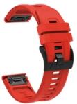 GIGAPACK GP-149233 Garmin Fenix 7X Solar / Fenix 7X Sapphire / Fenix 7X Pro Solar 26mm piros szilikon óraszíj (GP-149233)