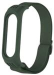 GIGAPACK GP-110032 Xiaomi Mi Band 6 / Mi Band 5 / MI Band 4 sötétzöld textil óraszíj (GP-110032)