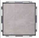 Gehler Rigola dus patrata INOX 304 GEHLER PIEDRA, 130 X 130 mm (041597-505 4225)