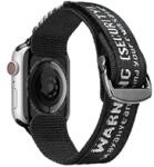 DUX DUCIS GP-137699 Apple Watch Ultra 2 49mm / Watch Series 9 45mm / Watch Series 2 42mm fekete nylon óraszíj (GP-137699)