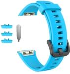 GIGAPACK GP-106908 Huawei Band 6 / Honor Band 6 világoskék szilikon óraszíj (GP-106908)