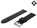 GIGAPACK GP-68659 univerzális 20mm fekete bőr óraszíj (GP-68659)