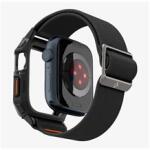 Spigen ACS07103 Apple Watch Series 9 45mm / Watch Series 8 45mm / Watch Series 7 45mm fekete szilikon óraszíj (ACS07103)
