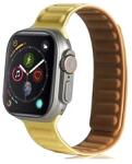 GIGAPACK GP-142783 Apple Watch Ultra 2 49mm / Watch Series 9 45mm / Watch Ultra 49mm sárga szilikon óraszíj (GP-142783)