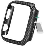 ENKAY GP-83708 Apple Watch Series SE 2 44mm / Series SE 44mm / Series 6 44mm fekete szilikon keret + kijelzővédő (GP-83708)