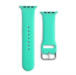 GIGAPACK GP-143006 Apple Watch Series 9 41mm / Watch Series 3 38mm / Watch Series 2 38mm mentazöld szilikon óraszíj (GP-143006)