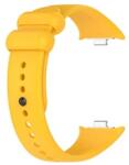 GIGAPACK GP-155135 Xiaomi Smart Band 8 Pro / Redmi Watch 4 sárga szilikon óraszíj (GP-155135)