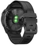 GIGAPACK GP-149249 Garmin Epix Pro (Gen2) 47mm / Fenix 7 Pro Solar / Fenix 7 Solar 22mm fekete bőr hatású óraszíj (GP-149249)