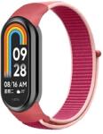 GIGAPACK GP-146558 Xiaomi Band 8 rózsaszín nylon óraszíj (GP-146558)