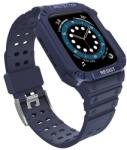 GIGAPACK GP-141532 Apple Watch Series 9 45mm / Watch Series 2 42mm / Watch Series 1 42mm sötétkék szilikon óraszíj (GP-141532)