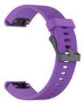 GIGAPACK GP-149211 Garmin Fenix 7S Solar / Fenix 7S Sapphire / Fenix 7S Pro Solar 20mm lila szilikon óraszíj (GP-149211)