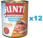 RINTI Kennerfleish Junior Chicken 12x400 g conserve cu pui, pentru catelusi