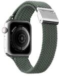 DUX DUCIS GP-137706 Apple Watch Series 9 41mm / Watch Series 1 38mm / Watch Series 2 38mm sötétzöld textil óraszíj (GP-137706)