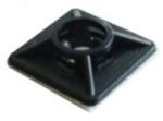 TRACON TALP191 100/db 19x19 mm fekete kábelkötegelő talp (TALP191) - bestbyte