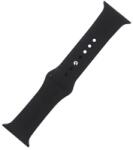 GIGAPACK GP-142766 Apple Watch Series 9 41mm / Watch Series 8 41mm / Watch Series 7 41mm fekete szilikon óraszíj (GP-142766)