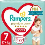 Pampers Premium Care Pants Size 7 еднократни пелени гащички 15+ kg 27 бр