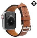 GIGAPACK GP-149383 Apple Watch Series 9 41mm / Watch Series 3 38mm / Watch Series 2 38mm világosbarna bőr óraszíj (GP-149383)