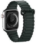 DUX DUCIS GP-137722 Apple Watch Series 9 41mm / Watch Series 1 38mm / Watch Series 2 38mm sötétzöld szilikon óraszíj (GP-137722)