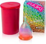Yuuki Rainbow Jolly 1 + cup menstruációs kehely méret large (⌀ 46 mm, 24 ml)