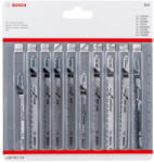 Bosch 10 részes dekopír fűrészlap készlet fához precíziós (Regisztrációval akár extra értékes ajándék is elérhető! ) (2607011172)