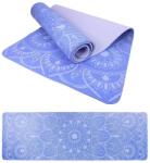 LIFEFIT YOGA MAT MANDALA DUO, 183x58x0, 6 cm, kék