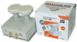 Mascom LNB Mascom Monoblock Twin MCM4T01HD Gold 4, 3° (CH19c)