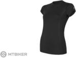 Sensor MERINO ACTIVE női póló, fekete (S) - mtbiker - 26 599 Ft