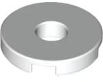 LEGO® 15535c1 - LEGO fehér kerek csempe, lyukkal, 2 x 2 méretű (15535c1)