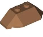 LEGO® 47759c150 - LEGO közepes nugát kocka 2 x 4 méretű, 3 oldalán lecsapott (47759c150)