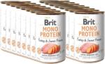 Brit Brit Mono Protein pulykával és édesburgonyával 18x400g