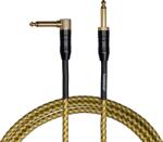 Cascha Professional Line Guitar Cable Natural 6 m Директен - Ъглов Инструментален кабел (CCP-G2ATW6)