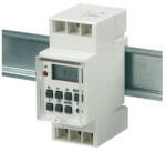 Anco 321221 3600 W 16 A 460VA 2A/230 V 50 Hz kalapsínre pattintható digitális heti időkapcsoló (321221) - haztartasibolt