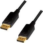 LogiLink DisplayPort cable, DP/M to DP/M, 4K/60 Hz, CCS, black, 5 m (CD0103)
