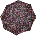Reisenthel umbrella pocket classic fekete virágos esernyő (RS7064)