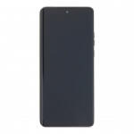 Motorola Edge 40 Neo előlap keret, lcd kijelző és érintőpanel, fekete, black beauty (gyári)