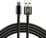 everActive USB- USB-C/ Type-C kábel 3A 2m fekete (CBB-2CB)