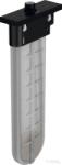 Hansgrohe sBox peremre és épített peremre szerelhető kádcsaptelep alaptest, matt fekete 28010670 (28010670)