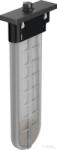 Hansgrohe sBox peremre és épített peremre szerelhető kádcsaptelep alaptest, szálcsiszolt fekete 28010340 (28010340)