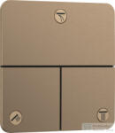 Hansgrohe ShowerSelect Comfort Q 3 funkciós falsík alatti kád /zuhany csaptelep belső egység nélkül, csiszolt bronz 15587140 (15587140)