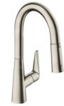 Hansgrohe Talis M51, mosogató csaptelep kihúzható spray-vel, rozsdamentes megjelenés, HAN-72815800 (HAN-72815800)