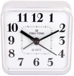 TIKO TIME ébresztőóra, quartz, fehér színű (7634-9)