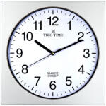 TIKO TIME falióra, quartz, ezüst színű, sweep (7601-0)
