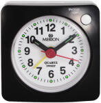 Merion ébresztőóra, quartz, fekete (3740-1)